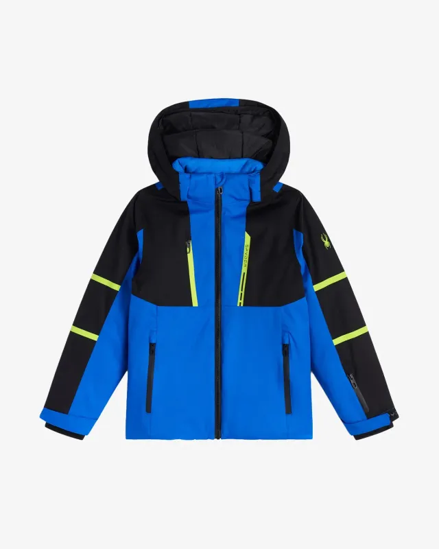 Spyder Glade skijakke gutt royal blue 10K vanntett