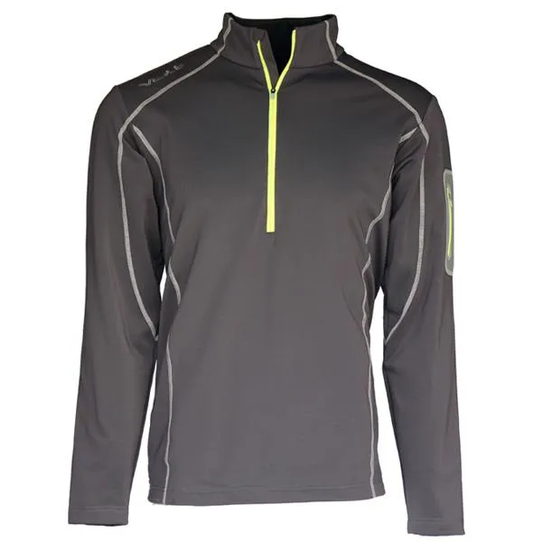 VoltHeat Half-Zip varmegenser herre svart 5V fleece