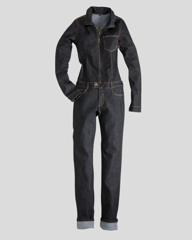 Rokker Overall Women kjeledress XS-S raw denim