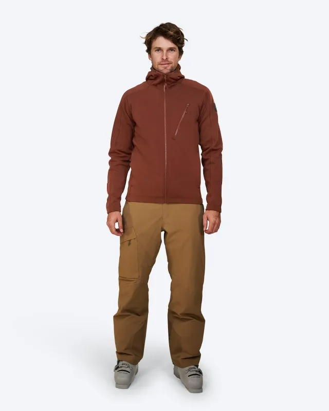 The Mountain Studio M-7 fleecejakke Smoked Paprika stretch