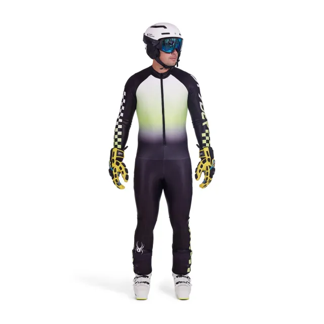 Spyder World Cup DH rennedress lime ice – FIS