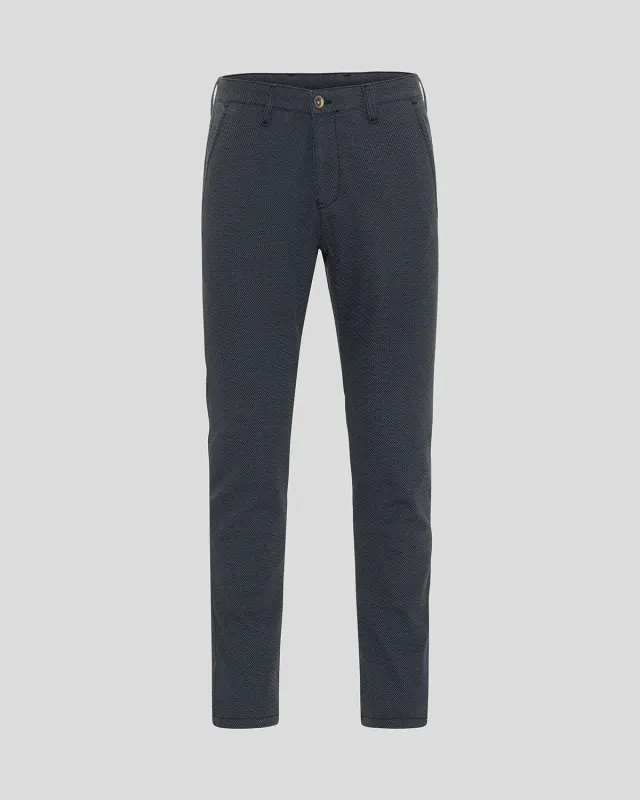 Rokker Tweed Chino Blue motorsykkelbukse blå AA