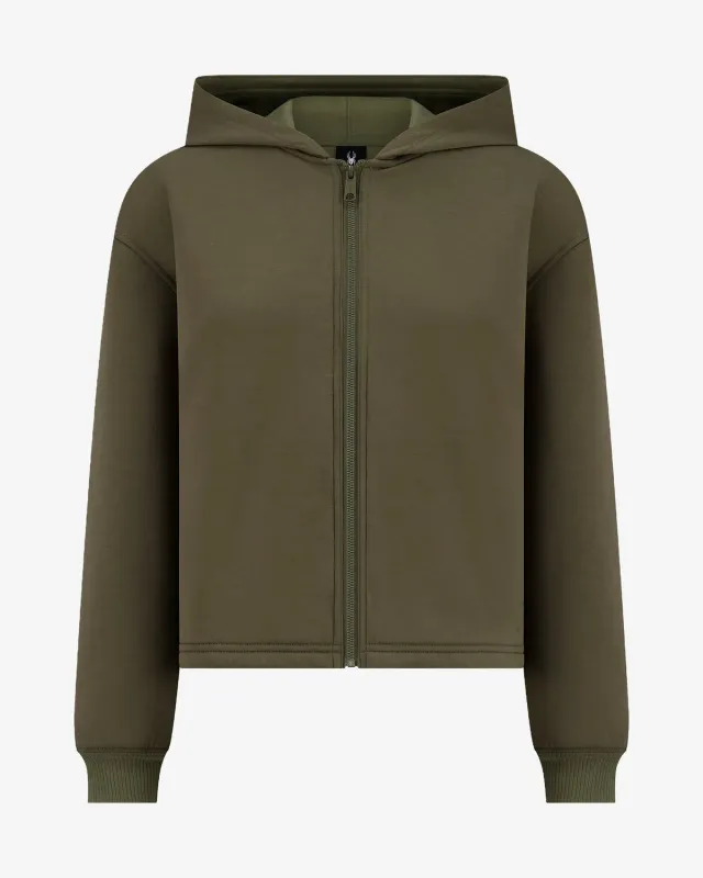 Spyder Juniper hoodie dame hel glidelås varm