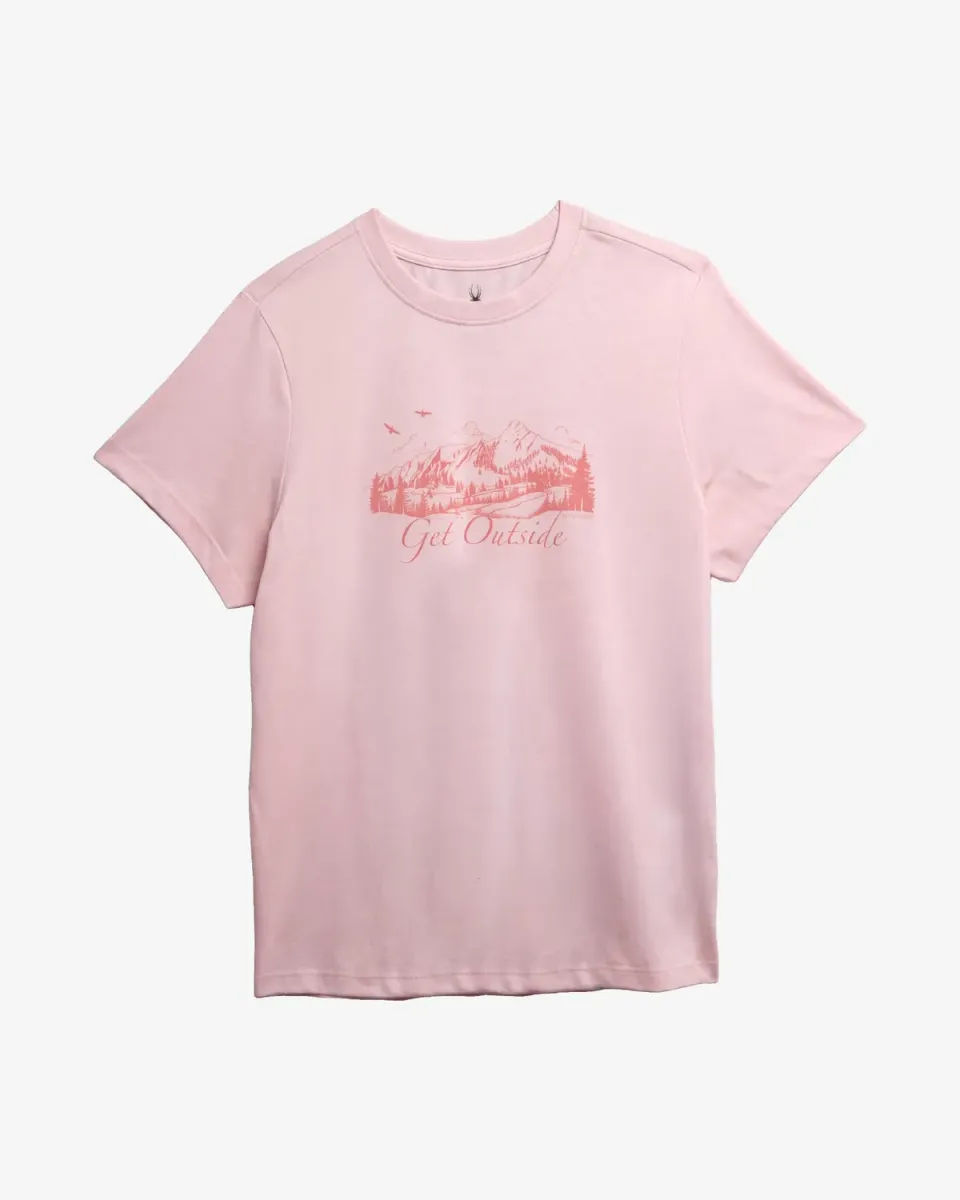 Spyder Graphic Tee t-skjorte dame bomull