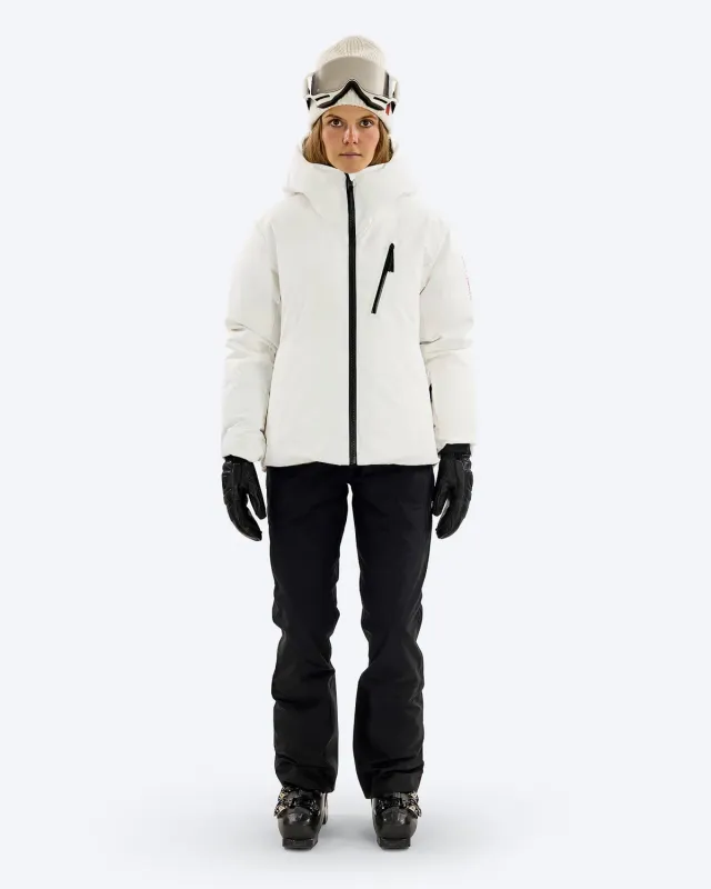 The Mountain Studio D-5 W dunjakke dame Brindle-White 750-fill