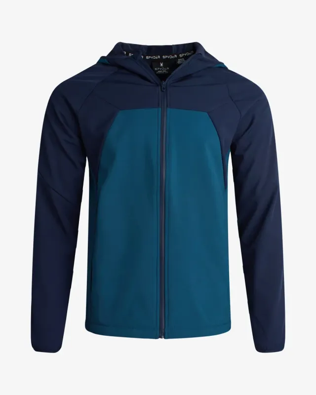Spyder Softshell jakke herre svart vindtett