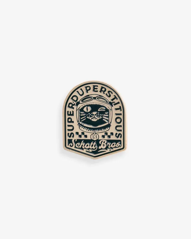 Schott NYC XCAT pins Gull replica