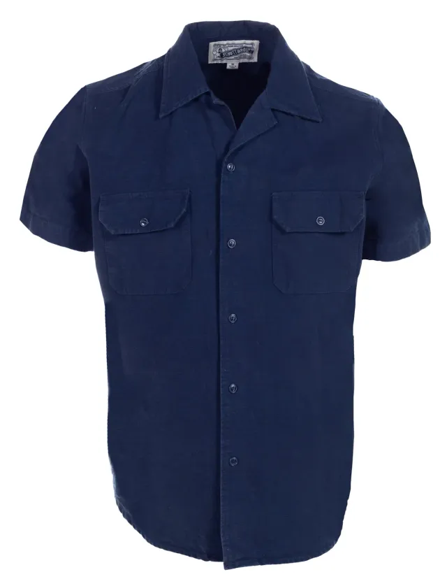 Schott NYC SH2206 arbeidsskjorte oransje M