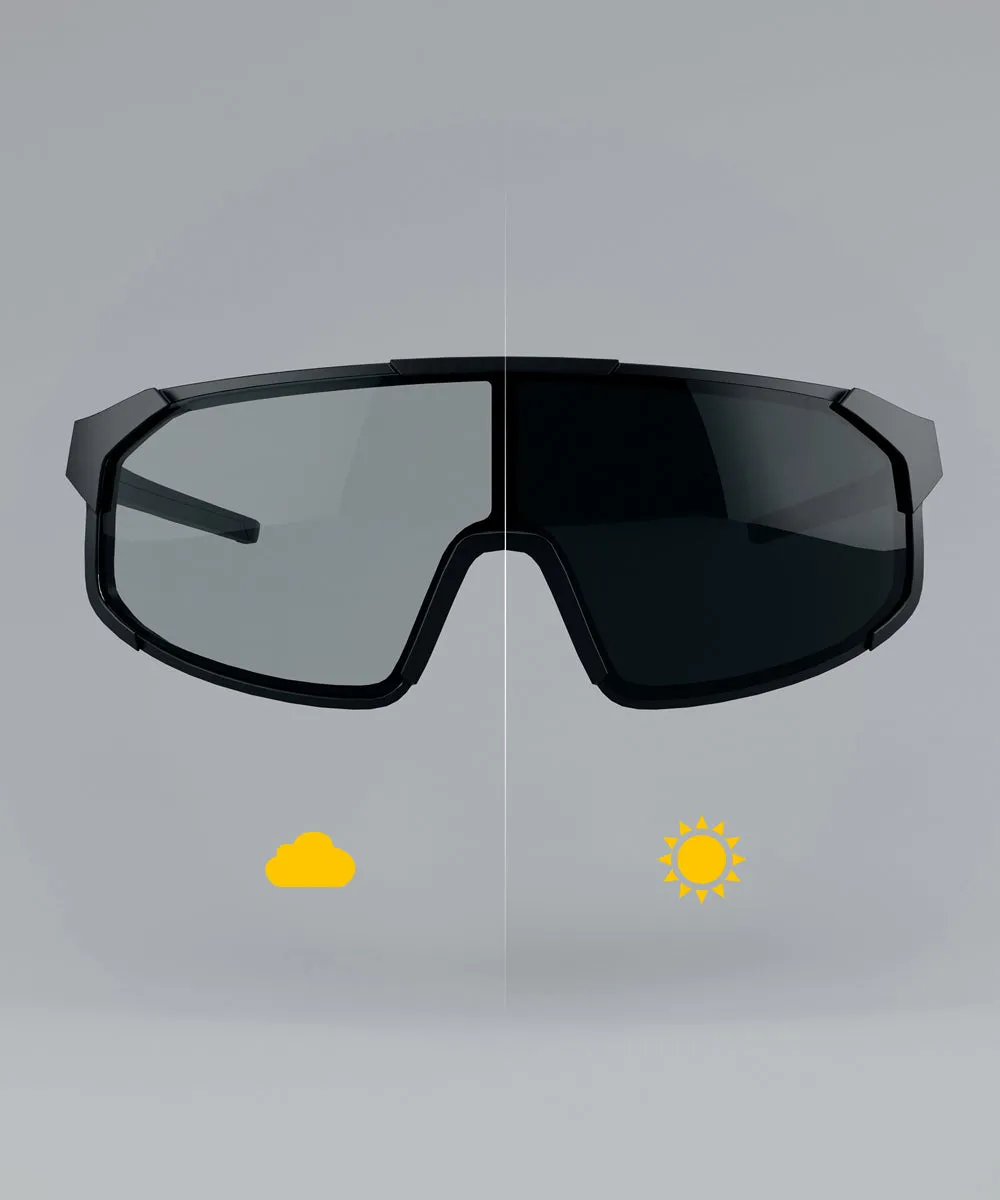 dirtlej specs 02 sykkelbriller photochromic sort