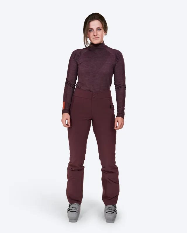 The Mountain Studio P-5 W skibukse dame Fudge vanntett
