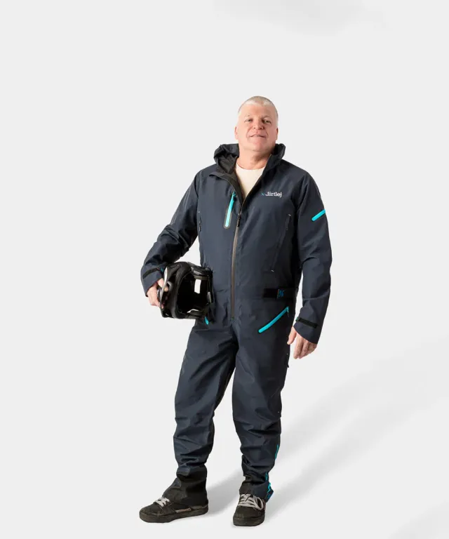 dirtlej dirtsuit core edition sykkeldress herre løs vanntett