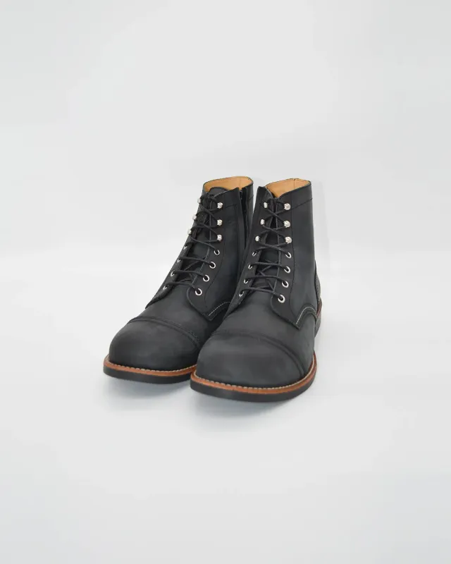 Rokker Moto Ranger Black mc-støvler skinn