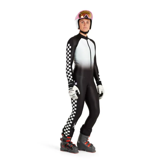 Spyder World Cup DH racedress svart FIS-godkjent