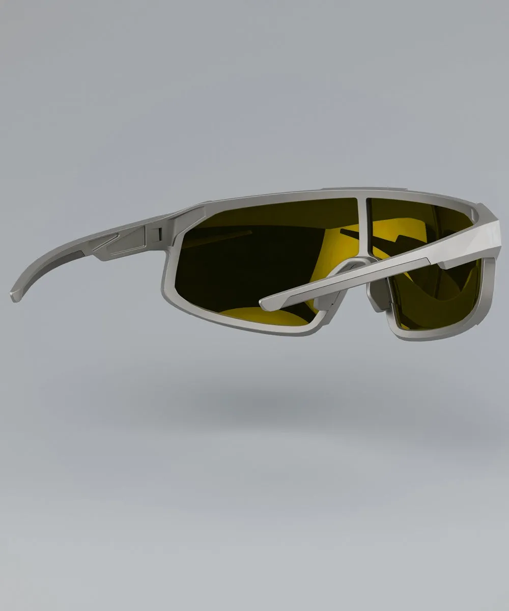 dirtlej specs 02 sykkelbriller gold mirrored sport