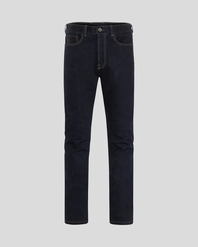 Rokker Rokkertech Raw Straight mc-jeans blå ettlags