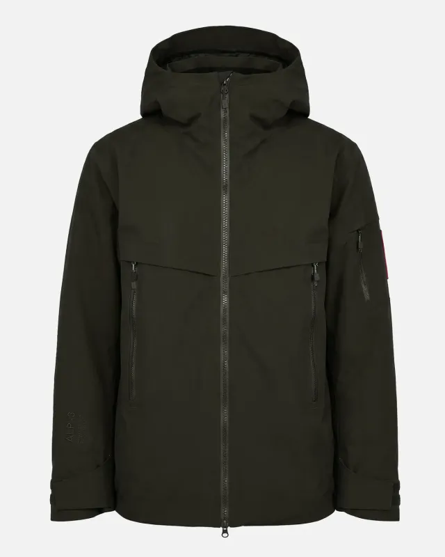 The Mountain Studio S-8 skijakke Peat isolert