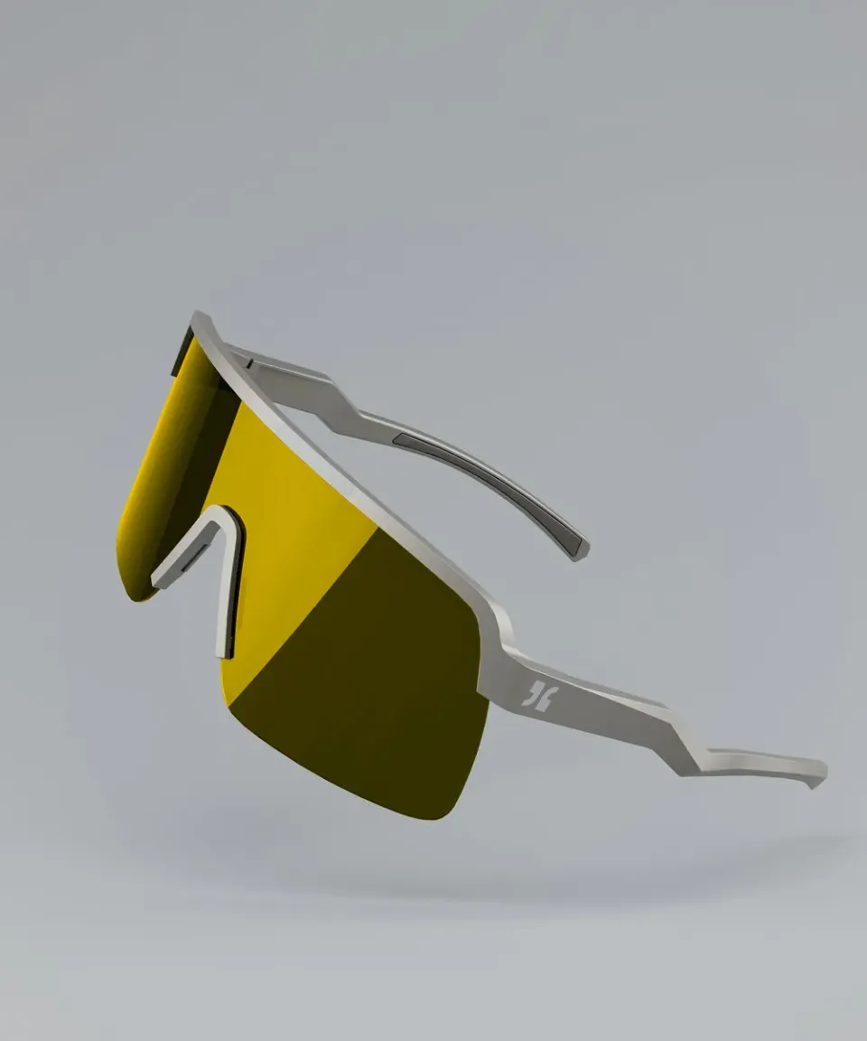dirtlej specs 03 sykkelbriller gold mirrored solbriller