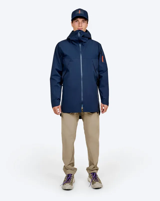 The Mountain Studio A-3 L Alp 3 skallparka lyseblå 3-lags