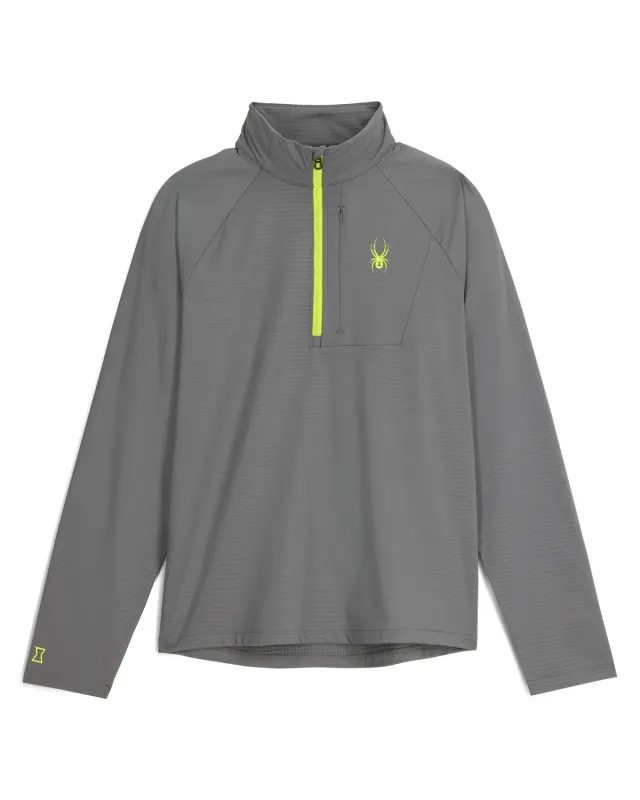 Spyder GridWeb fleece herre storm halv glidelås
