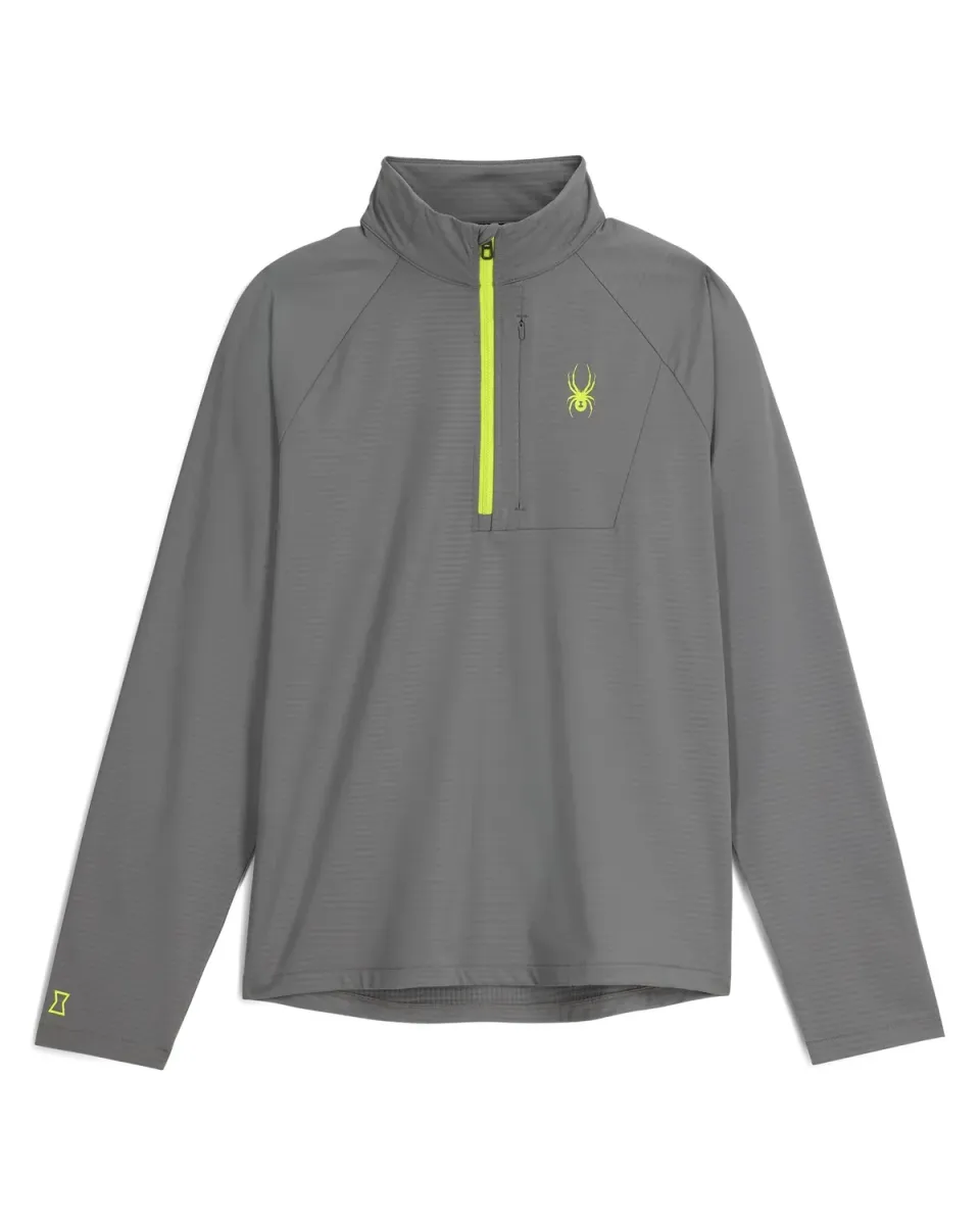 Spyder GridWeb fleece herre storm halv glidelås