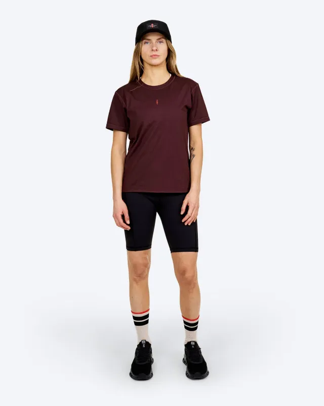 The Mountain Studio T-4 W Comfort t-skjorte Fudge myk