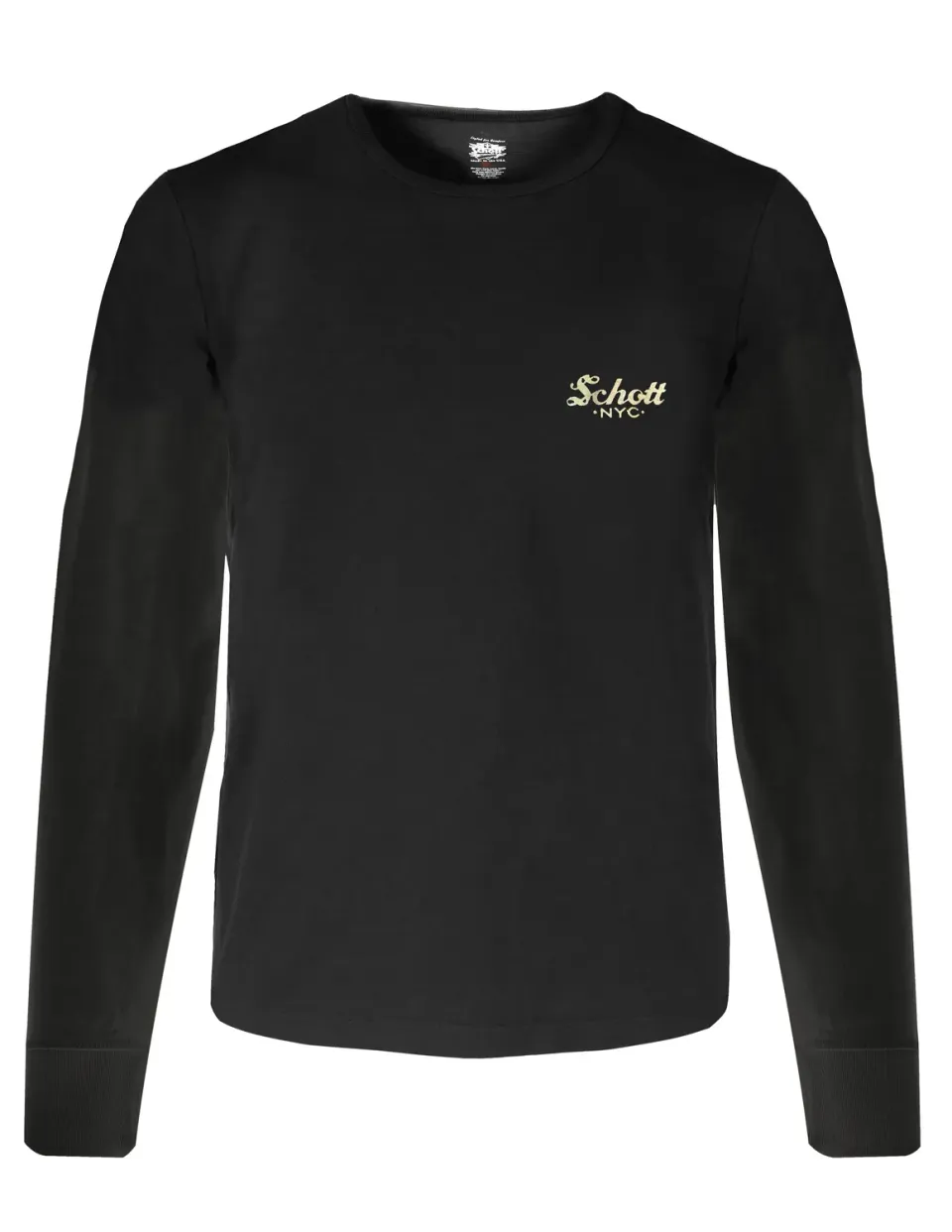 Schott NYC LSPER1 bukseseler skinn svart justerbare