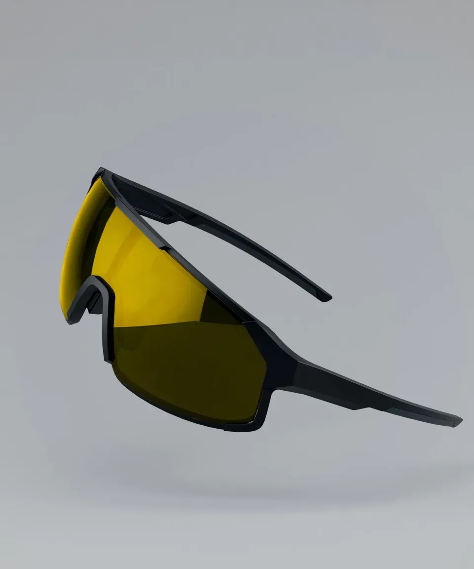 dirtlej specs 02 solbriller black gold kategori 3