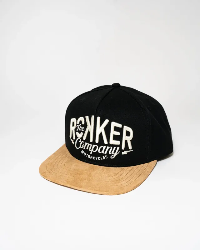 Rokker Motorcycles & Co snapback svart justerbar
