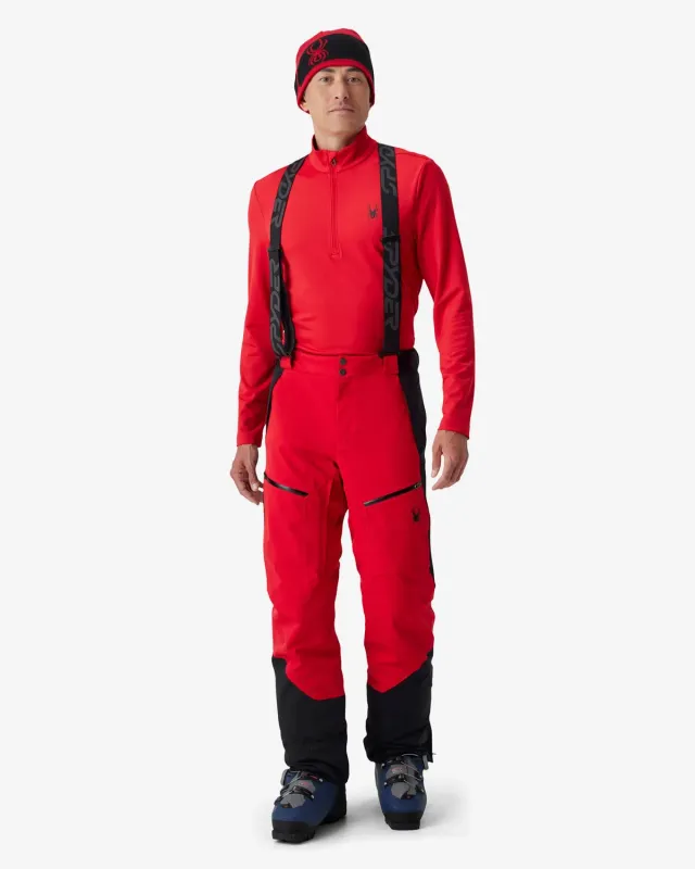 Spyder Propulsion skibukse herre spyder red stretch