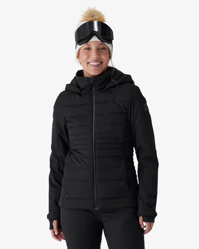 Spyder Ponderosa skijakke dame svart vinter
