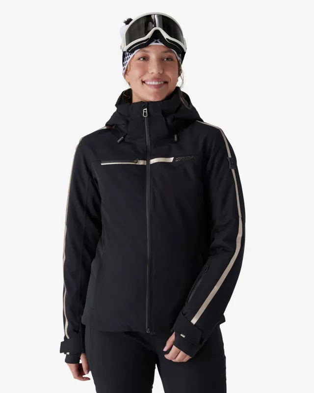 Spyder Titania Jacket skijakke dame svart