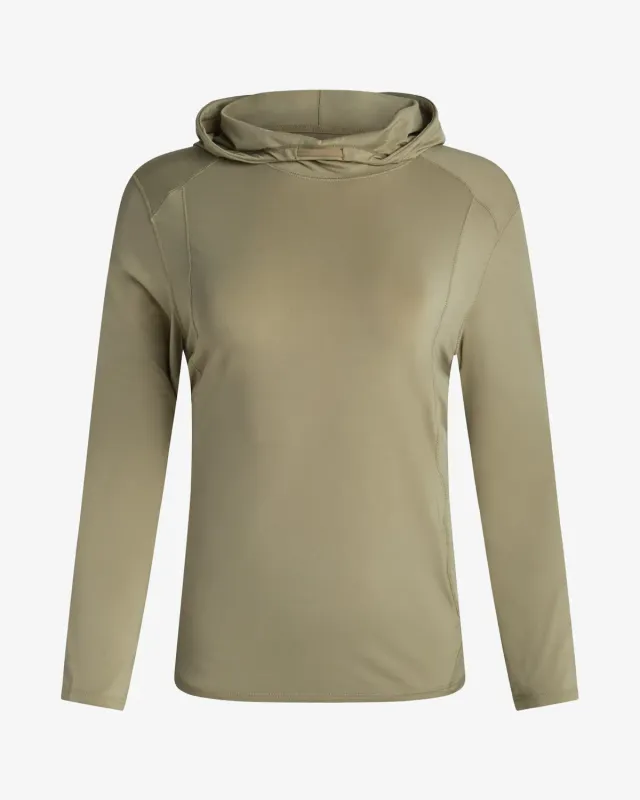 Spyder Sunbeam hoodie dame grønn UPF 30