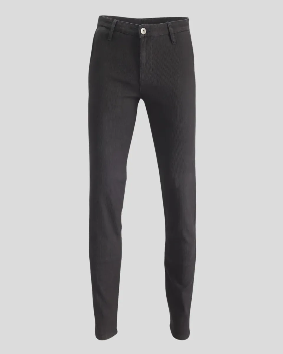 Rokker Cord Chino Black motorsykkelbukse svart AA