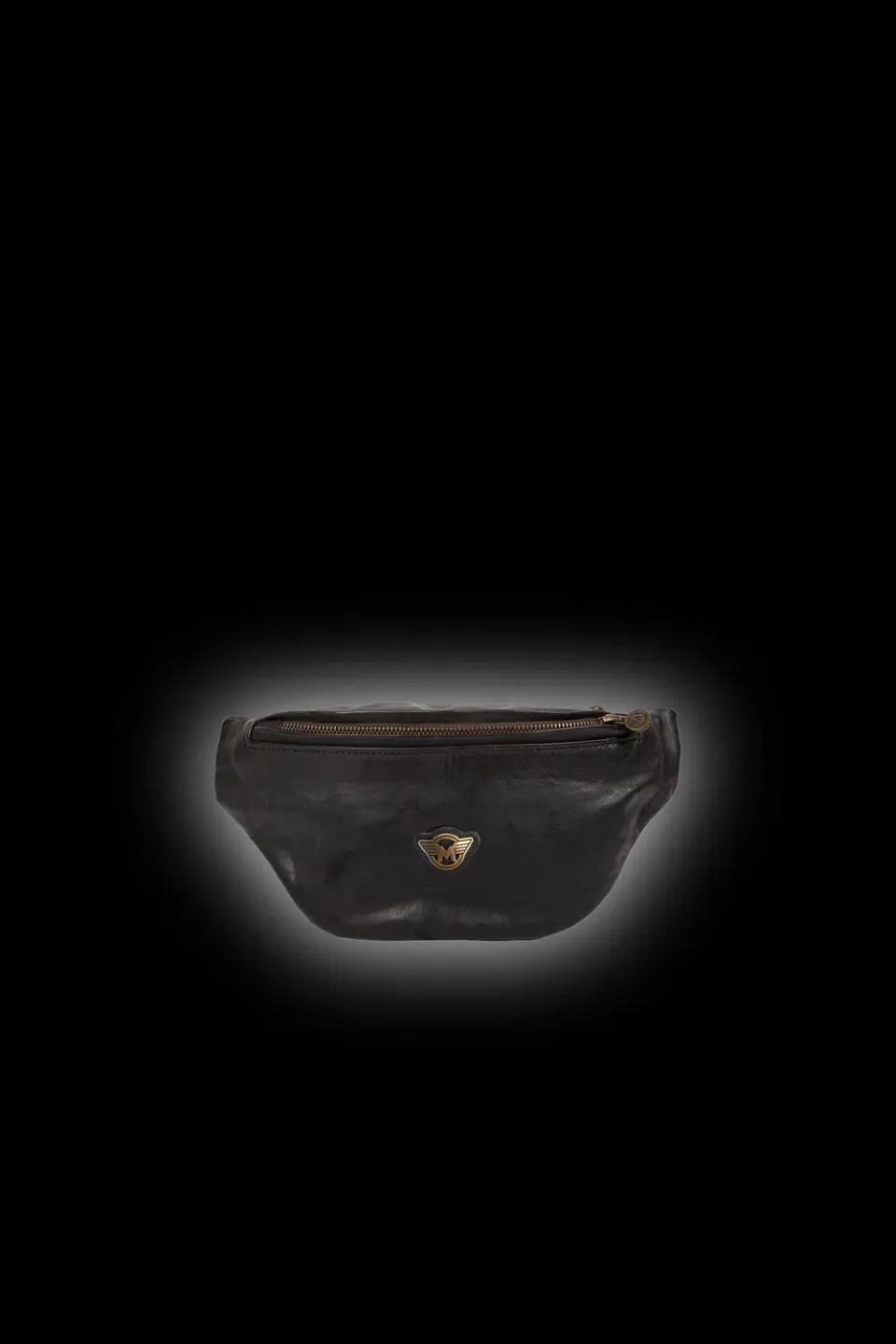 Matchless Marsupium skinnveske antique black nappa