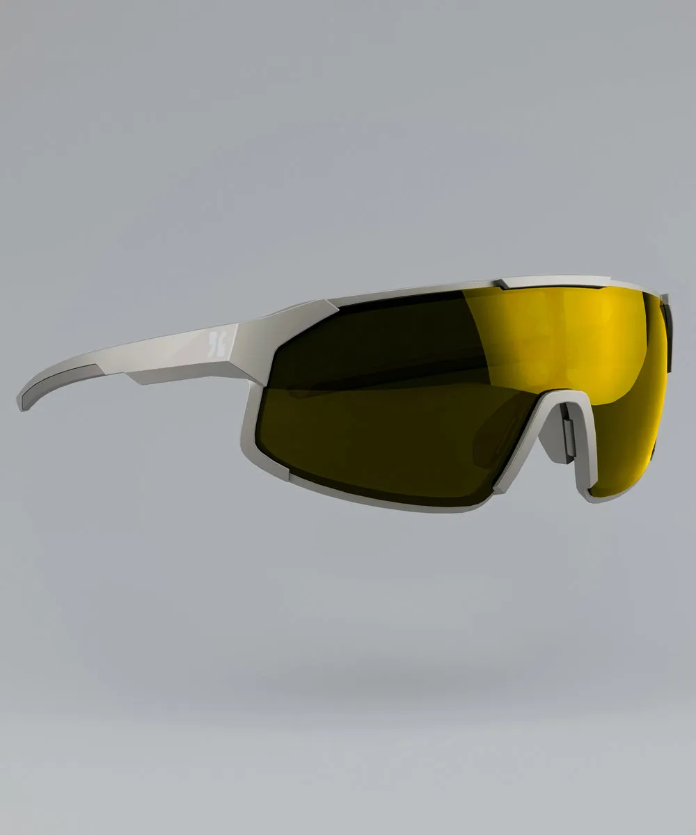 dirtlej specs 02 sykkelbriller gold mirrored sport
