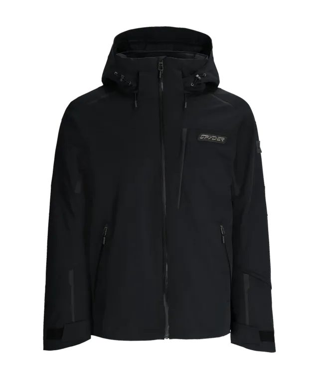 Spyder Leader skijakke black herre 30K