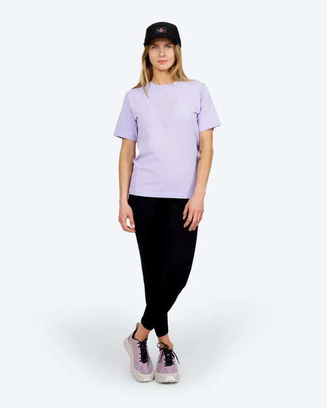 The Mountain Studio T-14 W Tech t-skjorte Lavender Aura