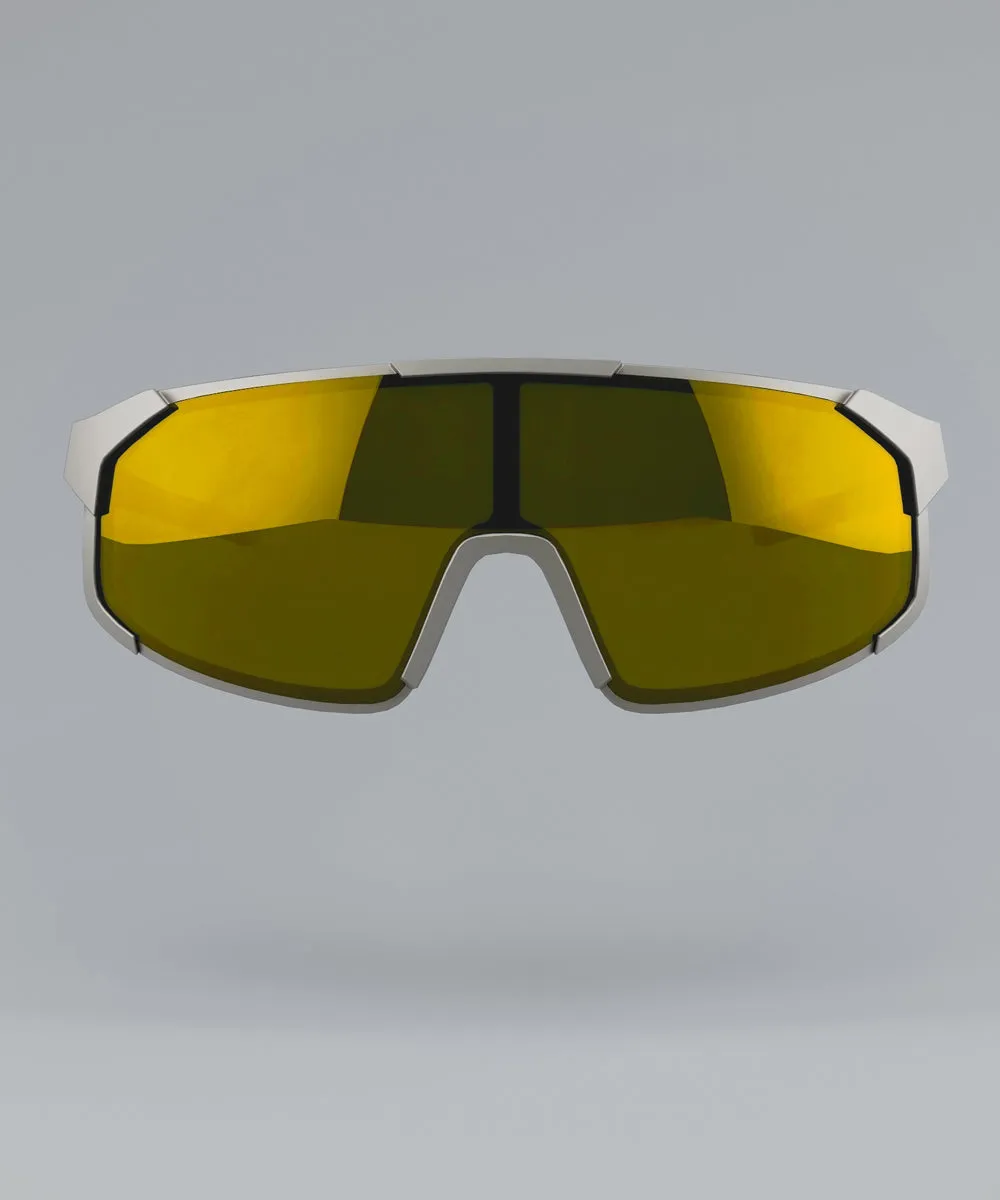 dirtlej specs 02 sykkelbriller gold mirrored sport
