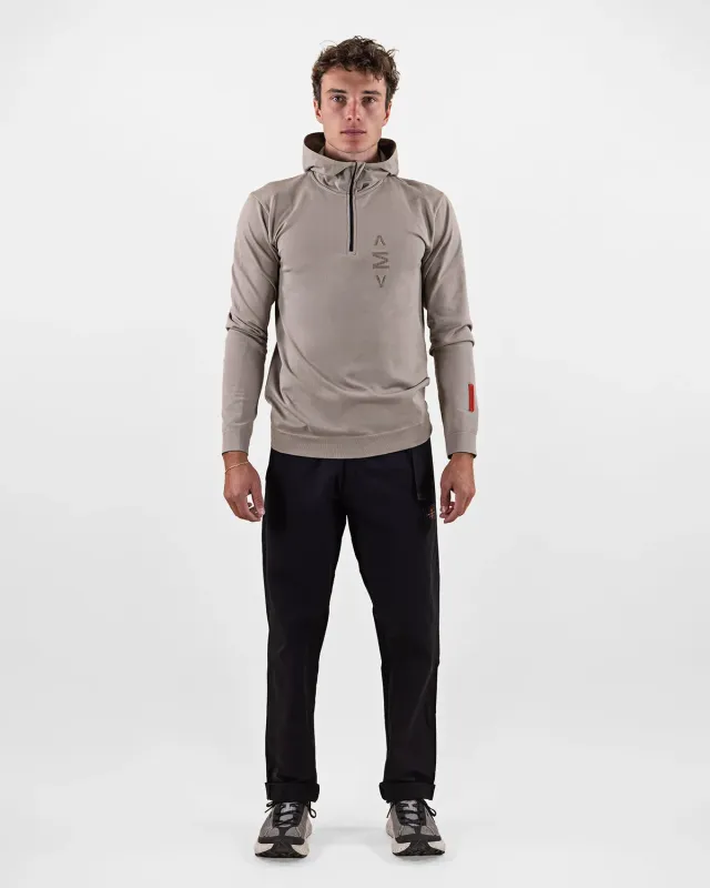 The Mountain Studio M-10 Tecno Hood hettegenser Brindle