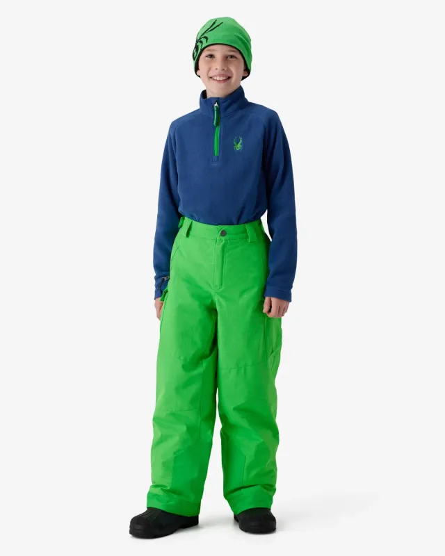 Spyder Kicker skibukse strobe green 10K