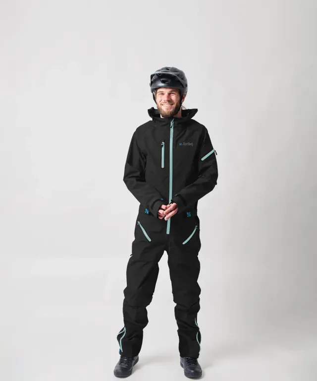 dirtlej dirtsuit core edition sykkeldress blacklabel 3-lags