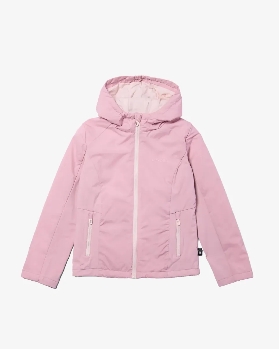 Spyder Spyderlite fleecejakke jente mauve rose