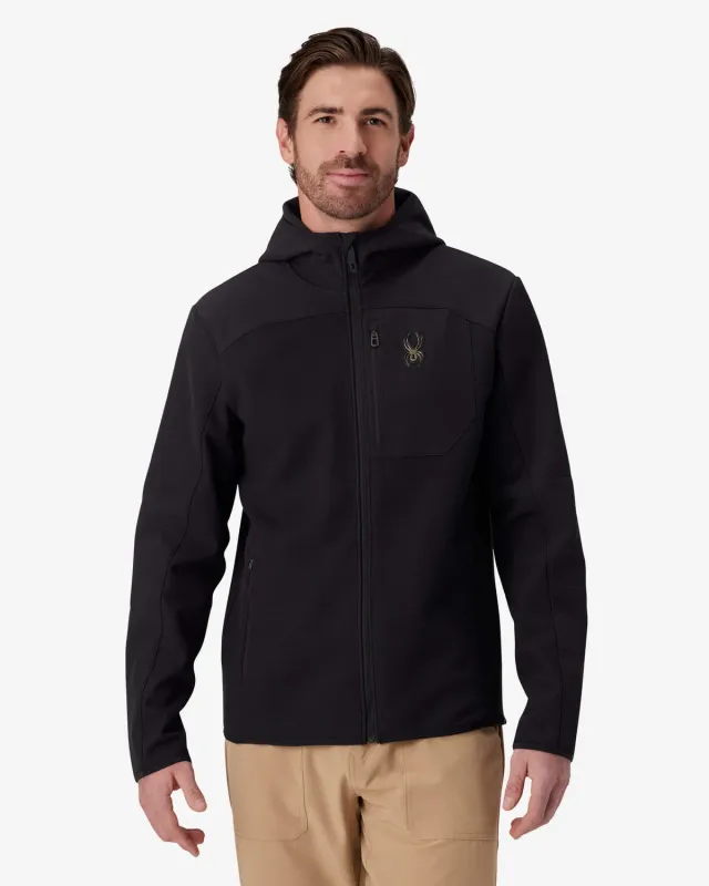 Spyder Web Shellfleece 38A483673 hettejakke svart 20K