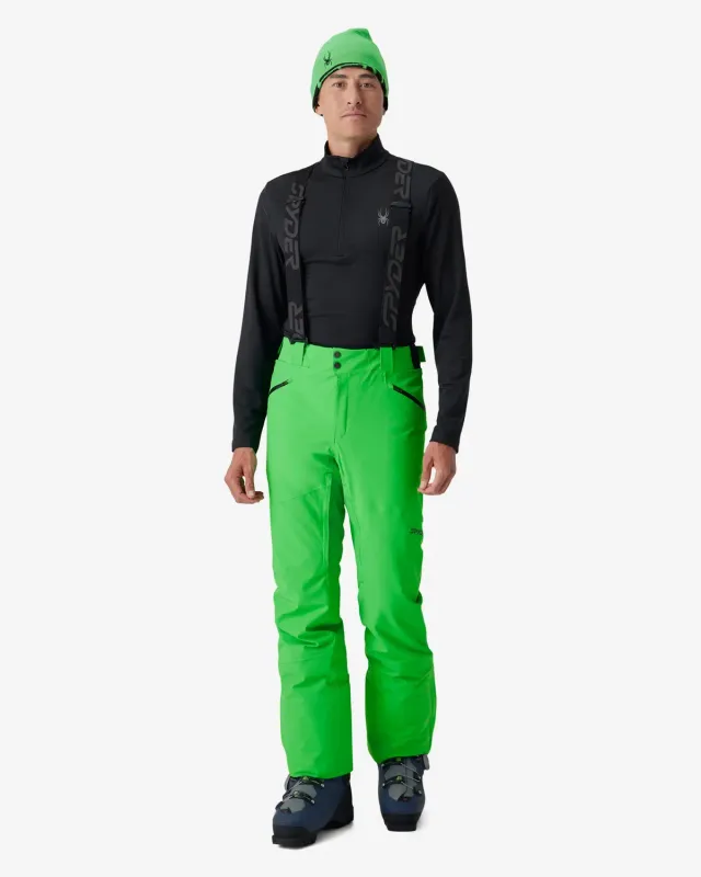 Spyder Bormio skibukse strobe green 30K vanntett