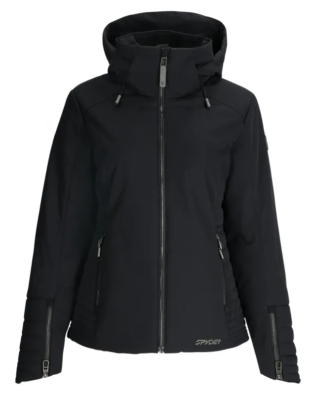 Spyder Schatzi skijakke dame sort 30K