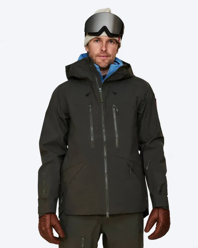 The Mountain Studio Z-2 EPE GORE-TEX skalljakke Peat vanntett