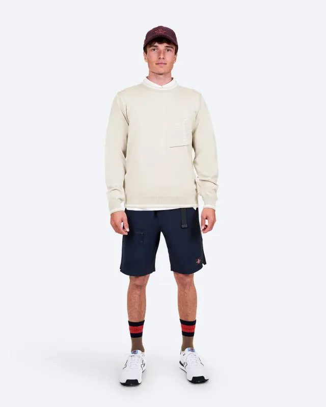 The Mountain Studio K-13 genser Almond Milk merino