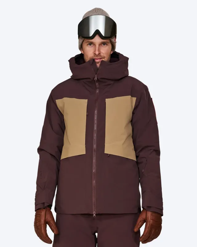 The Mountain Studio Z-5 skijakke Fudge-Otter isolert