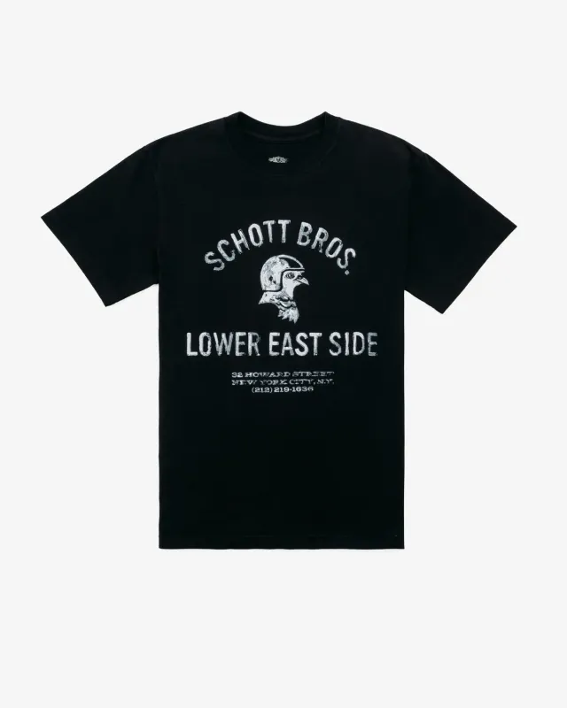 Schott NYC TNY57 t-skjorte Black