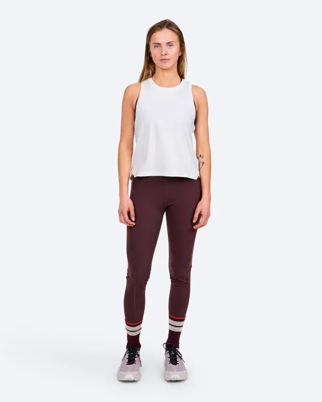 The Mountain Studio T-7 W singlet dame White Alyssum